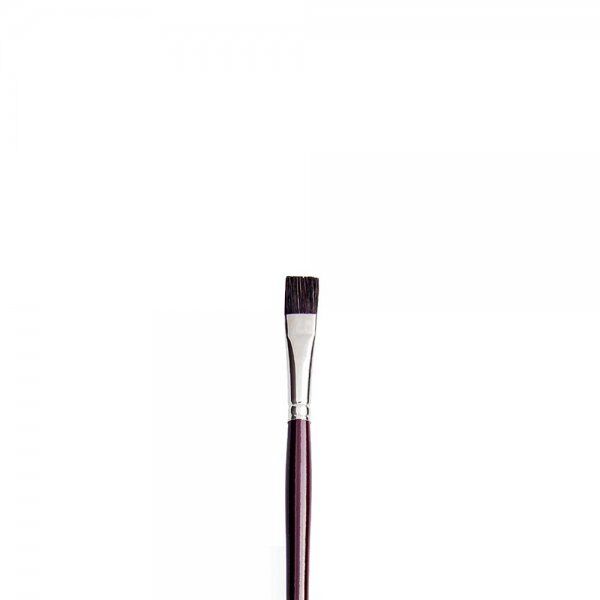 Pebeo 210 Serisi Uzup Sap Düz Kesik Samur Fırça No:12