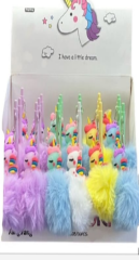 Tüylü Unicorn Versatil Uçlu Kalem 0.7mm