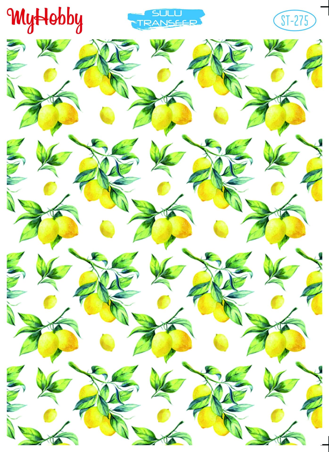 My Hobby Sulu Transfer 25*35 cm STB-275