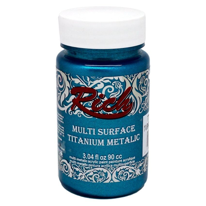 Rich Multi Surface (MultiSurface)  Titanium 2572-Turkuaz Metalik 90 cc