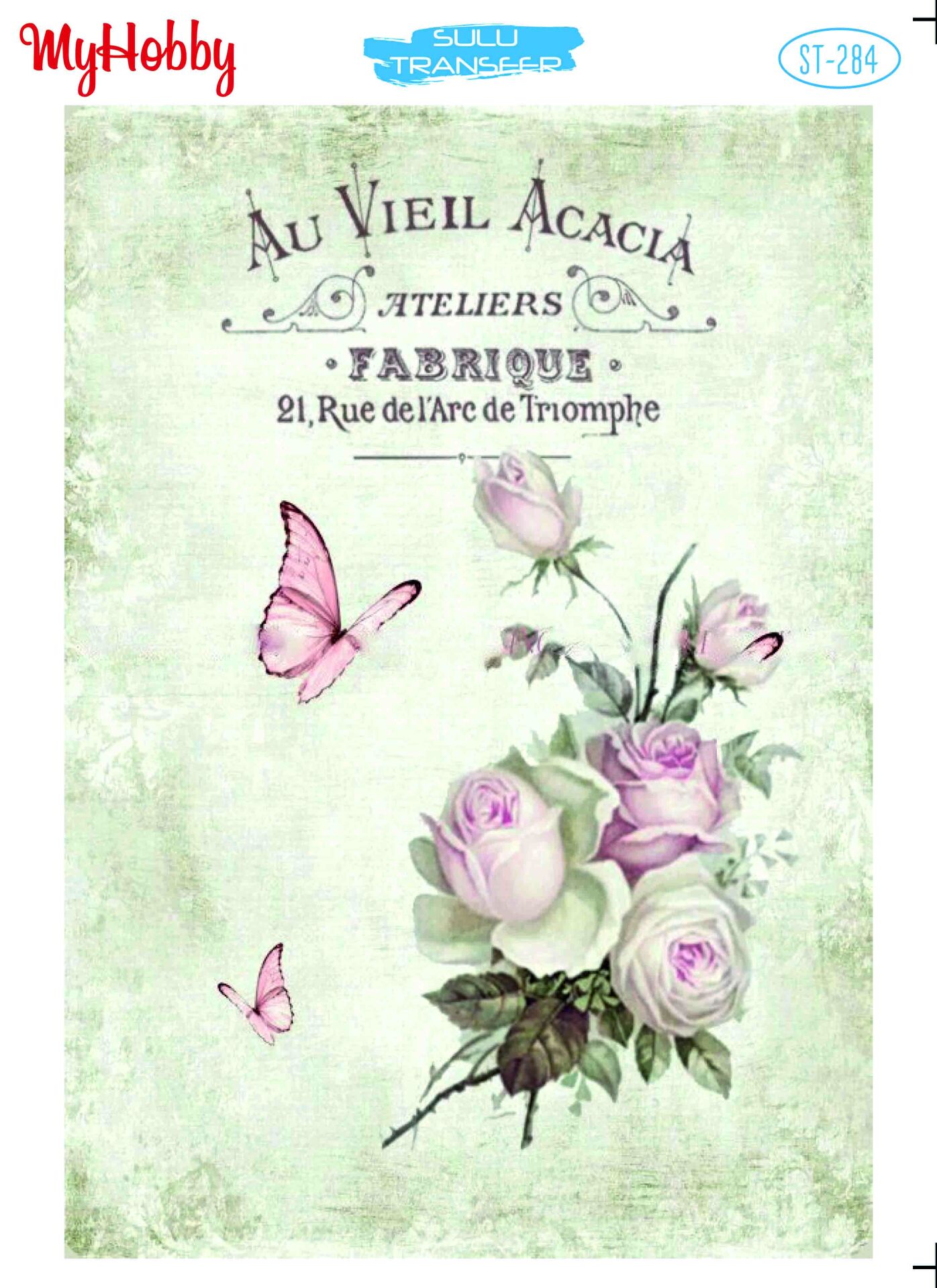 My Hobby Sulu Transfer 25*35 cm STB-284