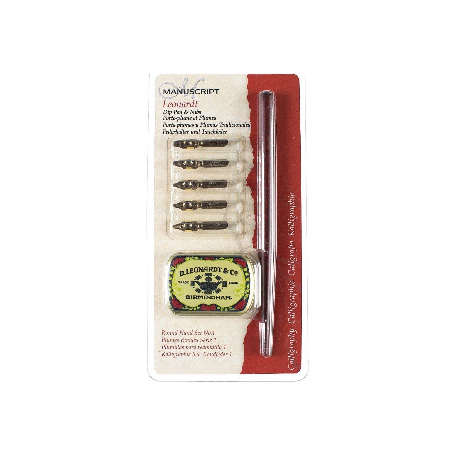 Manuscript 5'li Yuvarlak Uç Seti