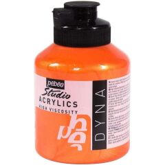 Pebeo Studio Akrilik Boya 500 ml 353 Iridescent Orange-Yellow