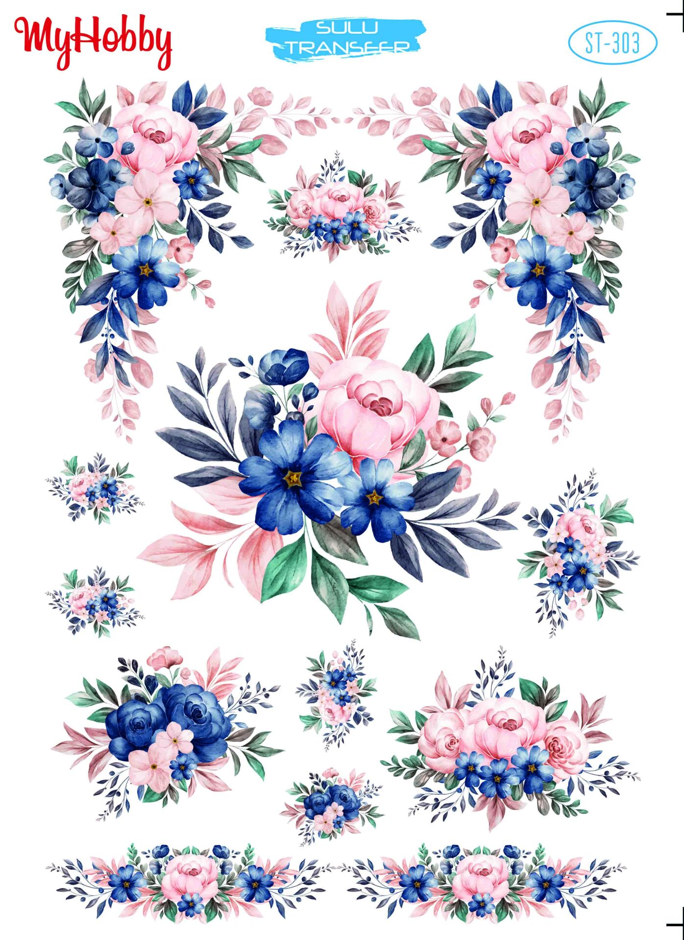 My Hobby Sulu Transfer 25*35 cm STB-303