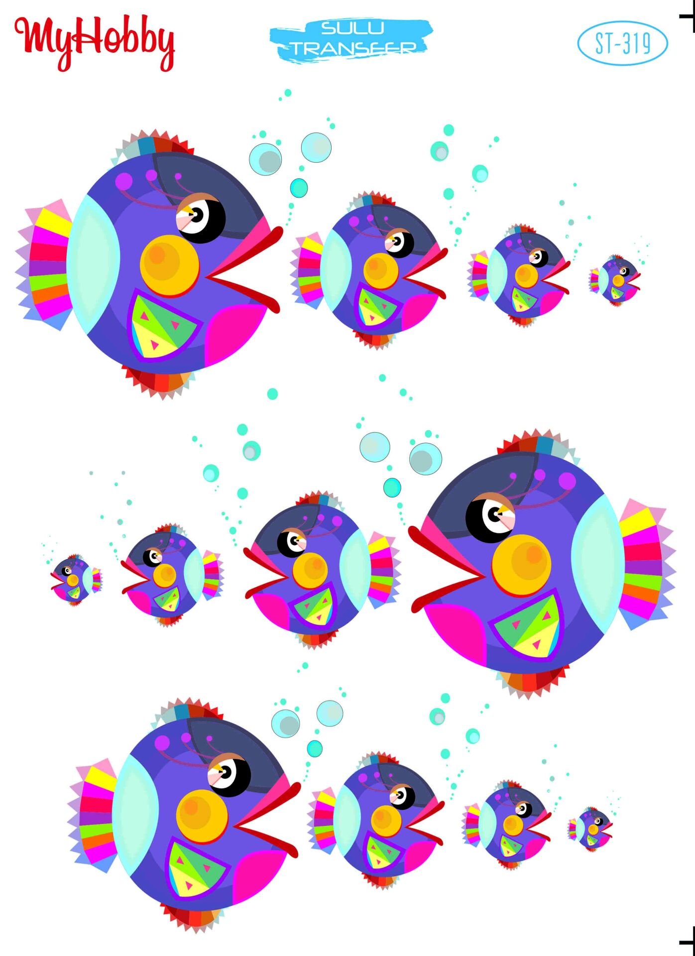 My Hobby Sulu Transfer 25*35 cm STB-319