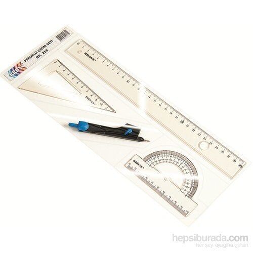 Trix Class Çizim Cetvel Seti 4lü