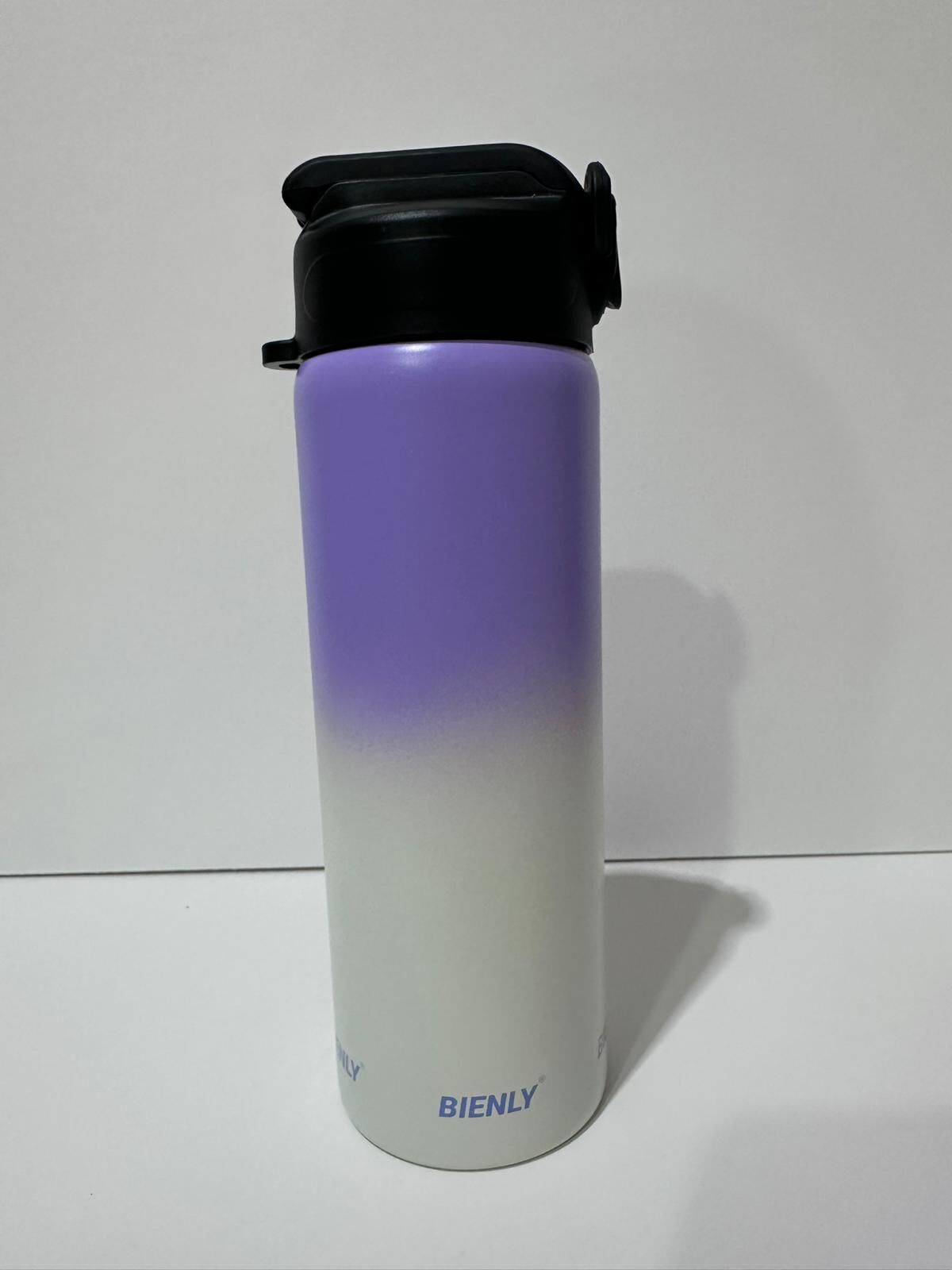 Bienly Degrade Paslanmaz Çelik Matara PİPETLİ 750ML LİLA - 304