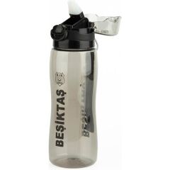 Beşiktaş Lisanslı Şeffaf Matara Pipetli BJK 750ML