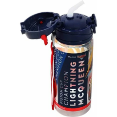 Ottonya Cars Lightning Mcqueen Şeffaf Suluk Matara 500ML