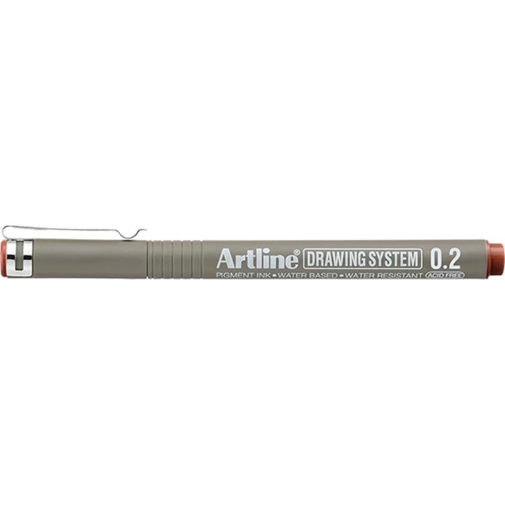 Artline Drawing System Teknik Çizim Kalemi Sepia 0.2