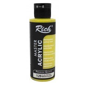 Rich Akrilik Ahşap Boya 126-Hardal 120 cc