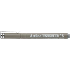 Artline Drawing System Teknik Çizim Kalemi Grey 0.5