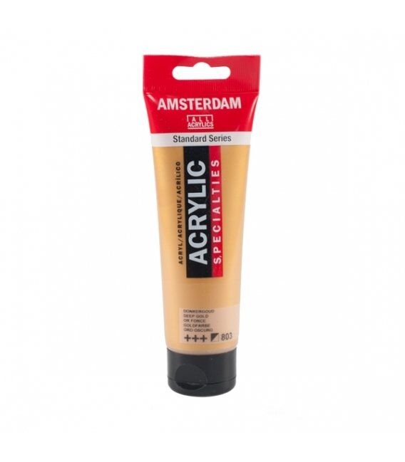 TALENS AMSTERDAM AKRİLİK BOYA 120 ML. 803 DEEP GOLD (METALİK)