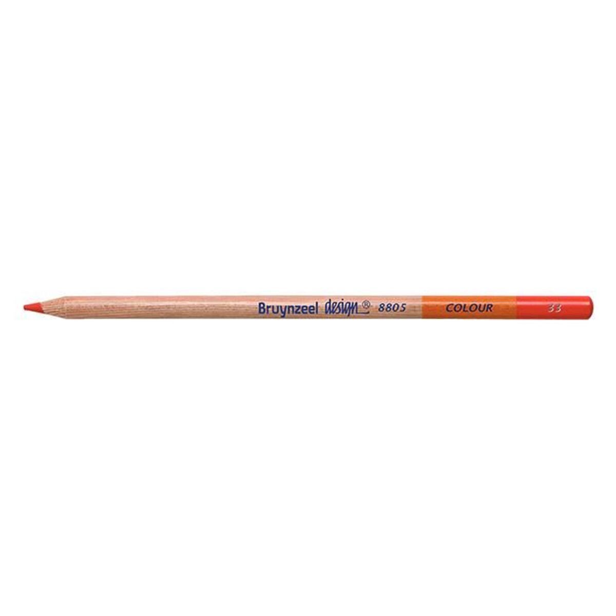 Bruynzeel Design Colour Kuru Boya Kalemi 33-Deep Red
