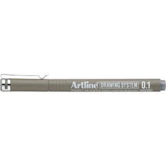 Artline Drawing System Teknik Çizim Kalemi Grey 0.1