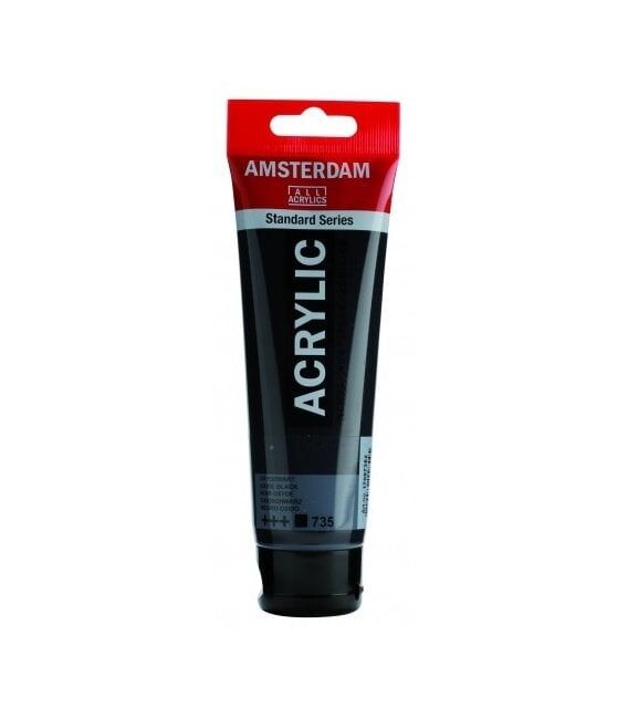 TALENS AMSTERDAM AKRİLİK BOYA 120 ML. 735 OXİDE BLACK