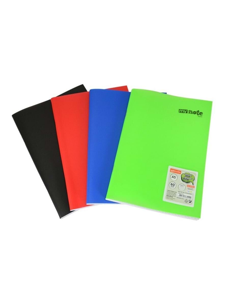 UMUR MYNOTE TEXT NEON DEFTER PP KAPAK A4 40 YP ÇİZGİLİ