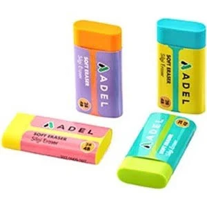 Adel Soft Eraser Silgi Renkli (1 Adet)