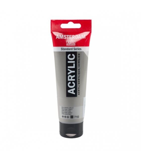 TALENS AMSTERDAM AKRİLİK BOYA 120 ML. 710 NEUTRAL GREY