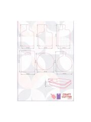 Smarta Büyük Silikon Kalıp Kurabiye Seti 21x12cm