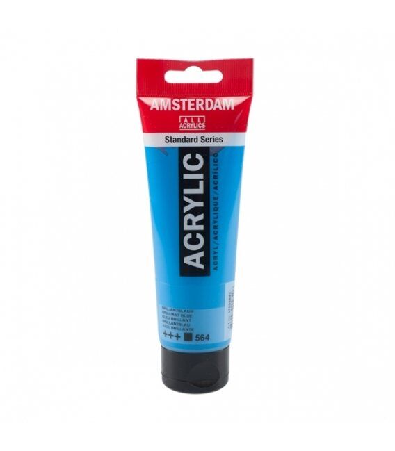 TALENS AMSTERDAM AKRİLİK BOYA 120 ML. 564 BRİLLİANT BLUE