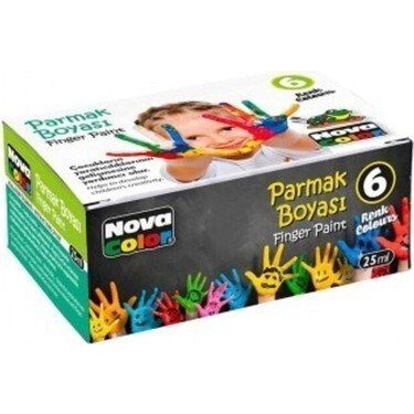 Nova Color Parmak Boyası 6x25ml