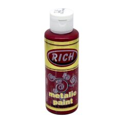 Rich Metalik Akrilik Boya 762-Bordo 120 cc