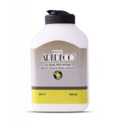 Artdeco Su Bazlı YARIMAT Vernik 500ml