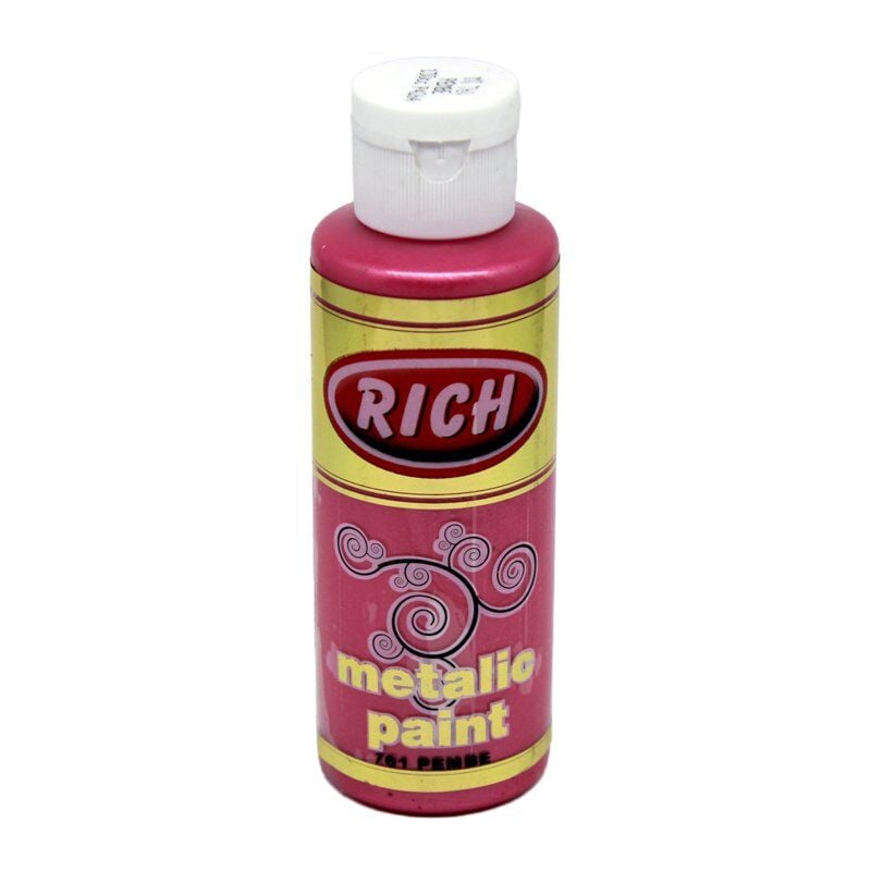 Rich Metalik Akrilik Boya 761-Pembe 120 cc