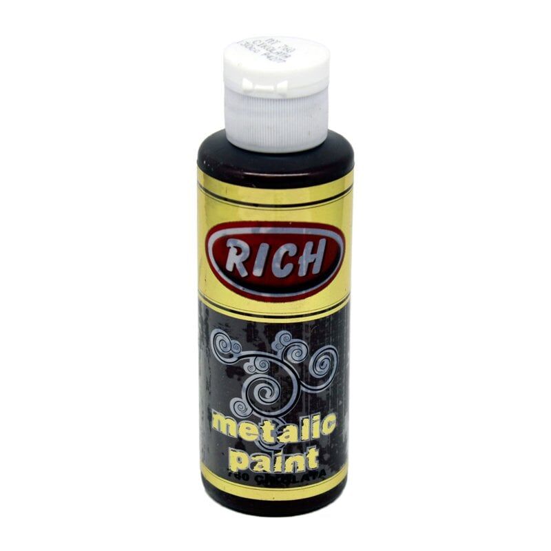 Rich Metalik Akrilik Boya 760-Çikolata 120 cc