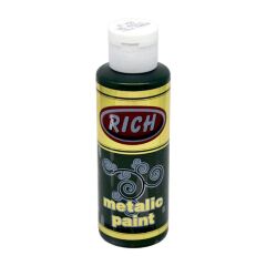 Rich Metalik Akrilik Boya 758-Yağ Yeşili 120 cc