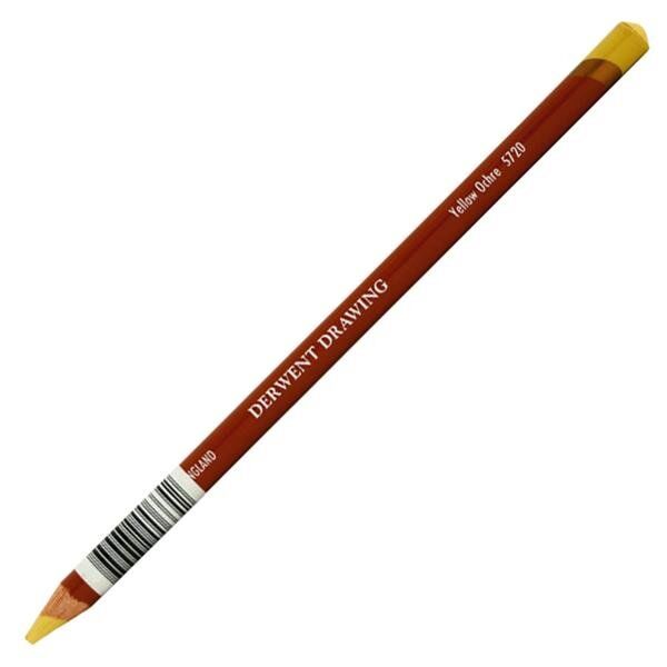 Derwent Drawing Pencil Renkli Çizim Kalemi 5720-Yellow Ochre