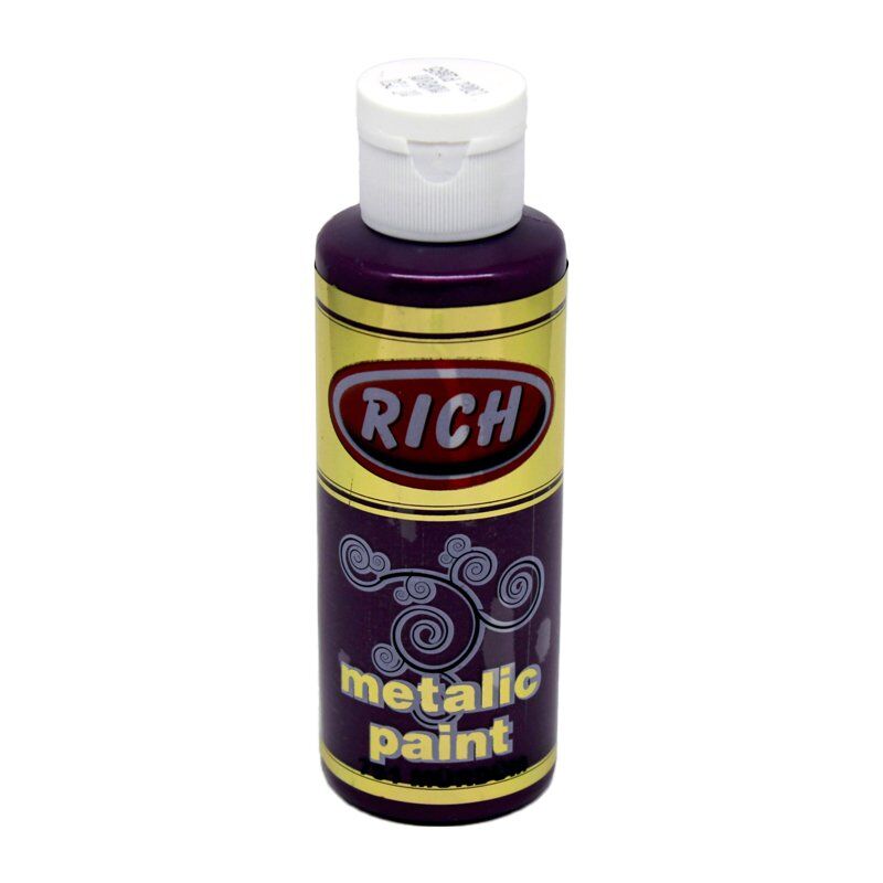 Rich Metalik Akrilik Boya 751-Mürdüm 120 cc