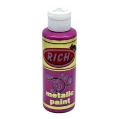 Rich Metalik Akrilik Boya 744-Fuşya 120 cc