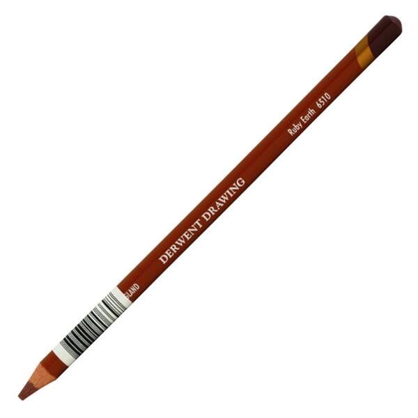 Derwent Drawing Pencil Renkli Çizim Kalemi 6510-Ruby Earth