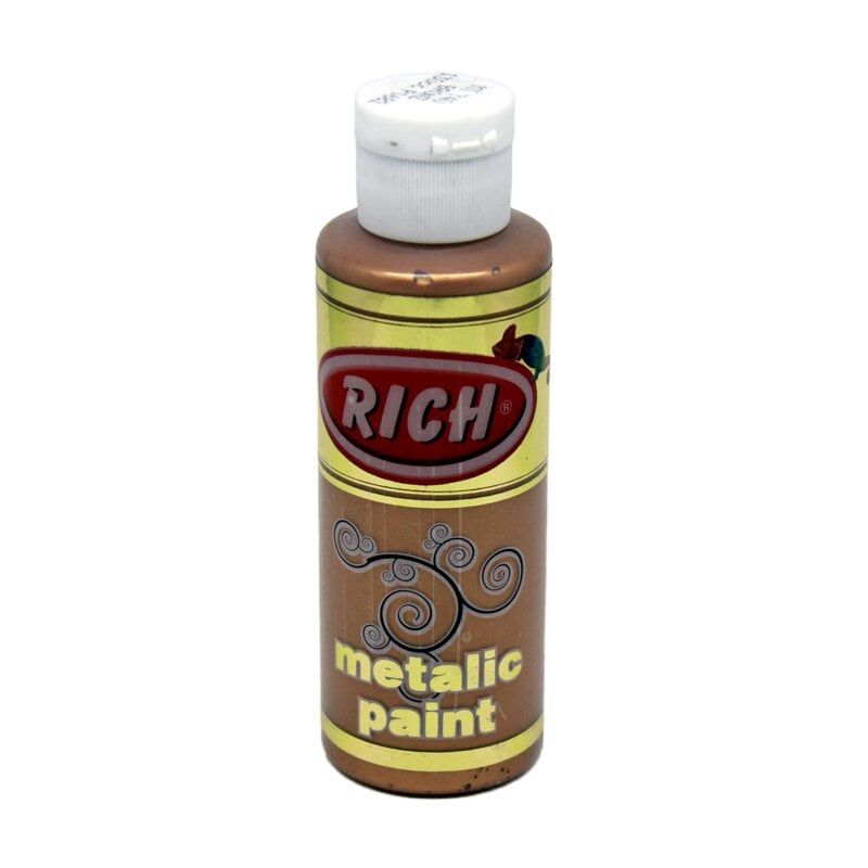 Rich Metalik Akrilik Boya 740-Bronz 120 cc
