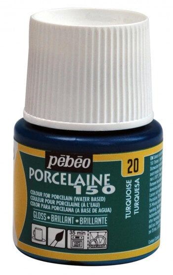PEBEO PORCELAİNE 150 FIRINLANABİLİR PORSELEN BOYASI 20 TURQUOİSE