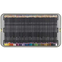 Derwent Studio Pencils Kuruboya Kalemi Metal Kutu 36'lı