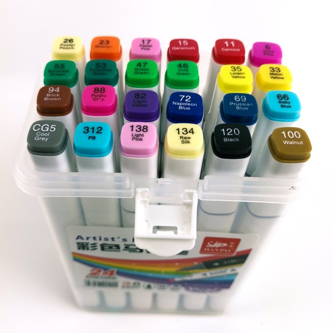 Silky Touch Marker Art 24 Adet Kutulu Kalem Seti