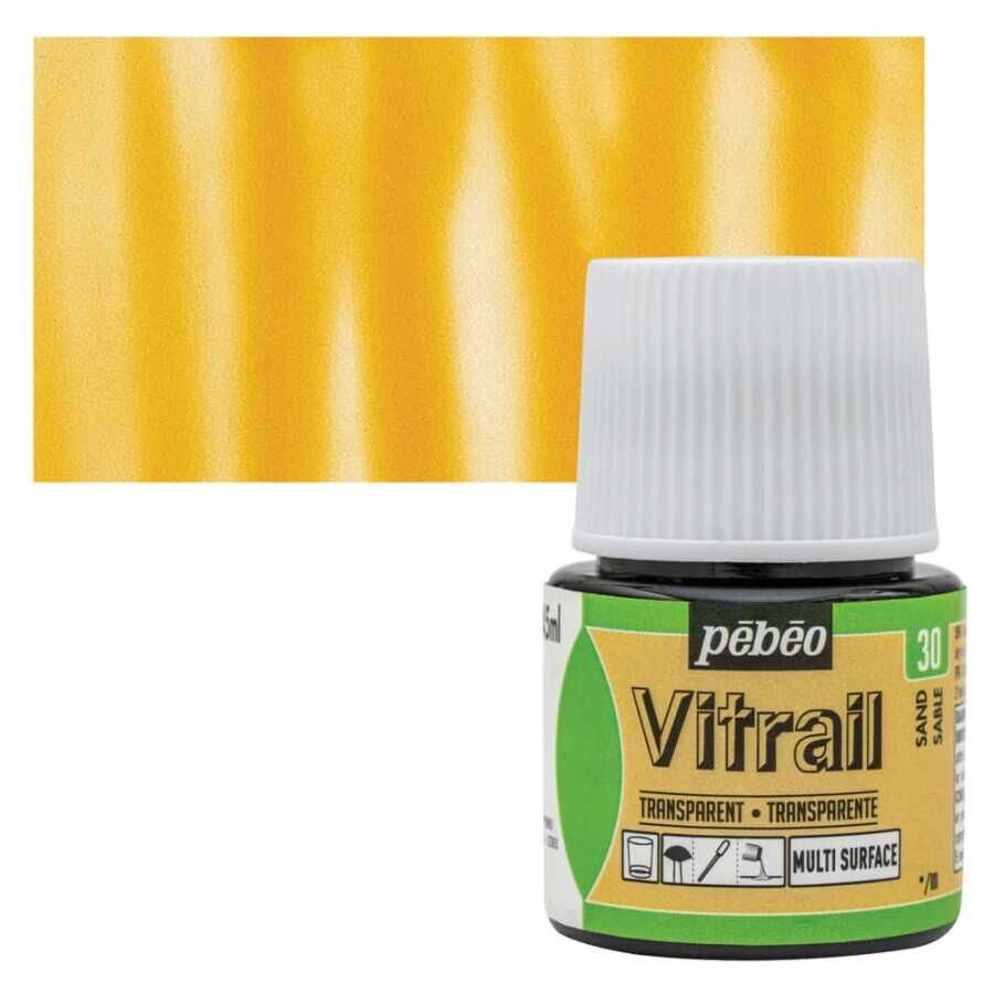 Pebeo Vitrail Cam Boyası 45Ml - 30 Sand