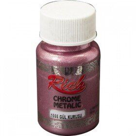 Rich Chrome Metalik Boya 1555-Gül Kurusu 50 cc