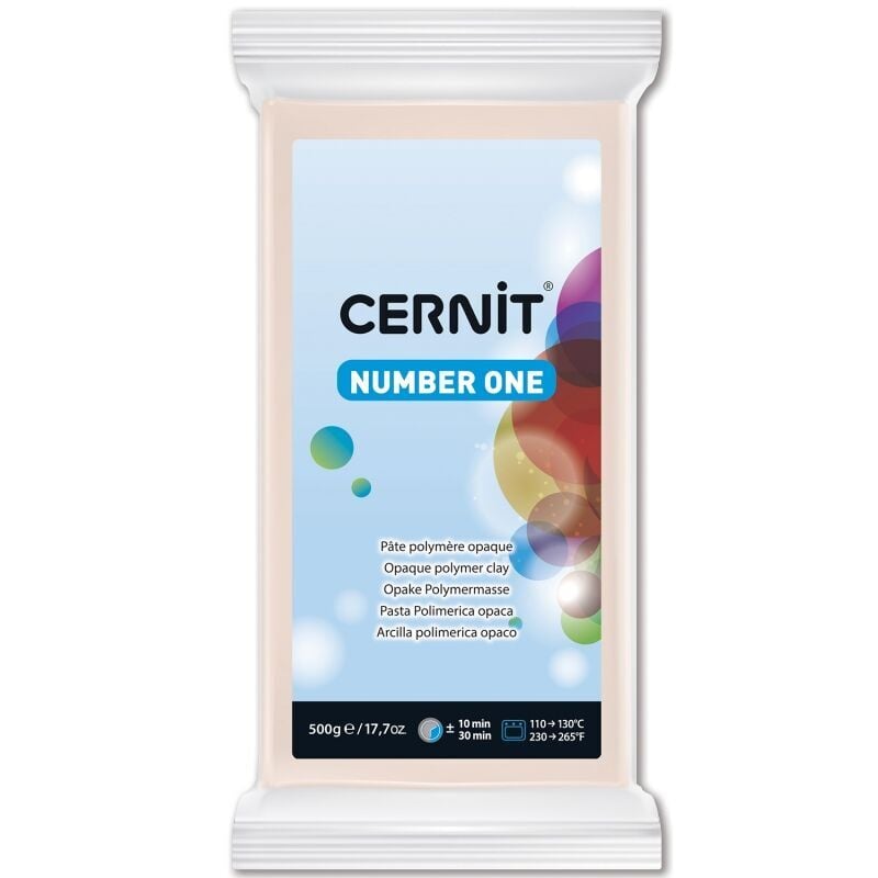 Cernit Number One Polimer Kil 500gr 425-Flesh Ten Rengi