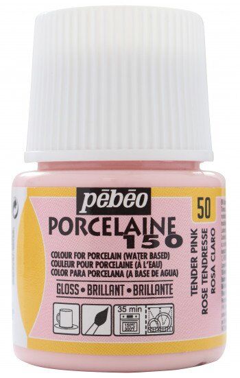 PEBEO PORCELAİNE 150 FIRINLANABİLİR PORSELEN BOYASI 50 TENDER PİNK
