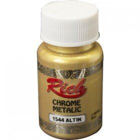 Rich Chrome Metalik Boya 1544-Altın 50 cc