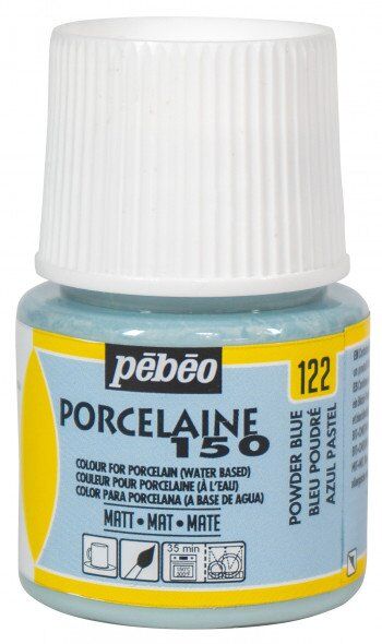 PEBEO PORCELAİNE 150 FIRINLANABİLİR PORSELEN BOYASI 122 POWDER BLUE