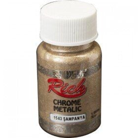 Rich Chrome Metalik Boya 1543-Şampanya 50 cc