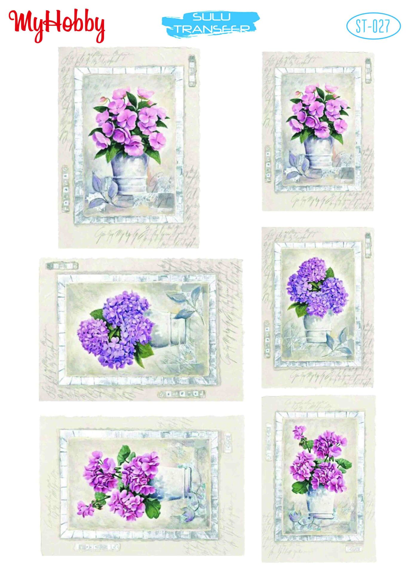 My Hobby Sulu Transfer 25*35 cm STB-27