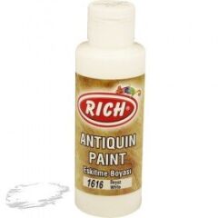 Rich Eskitme Antiquin Boya 1616-Beyaz 120 ml