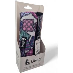 Okapi Üçgen Kalem Çantası Karışık Desen OKP-103AS