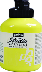 Pebeo Studio Akrilik Boya 500 ml 12 Light Lemon Yellow
